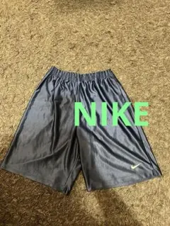 Y2K 00s Nike ナイキ 刺繍ロゴ　ハーフパンツ　バスケットボール　光沢