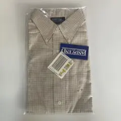 デッドストック 90S Lands' End コットンチェックシャツ 16-32