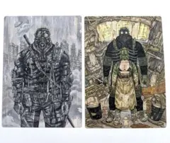 ドロヘドロ 原画展 林田球の世界 ポスターカード A5 カイマン・ニカイドウ①