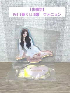 IVE 一番くじ A賞 アクリルスタンド 立ちポーズ ウォニョン - メルカリ