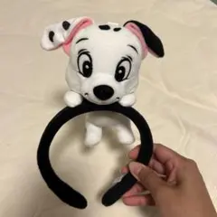 ダルメシアン ぬいぐるみカチューシャ