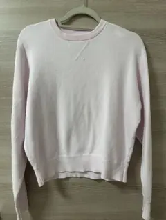 【ユニクロ】スムースコットンクルーネックセーター