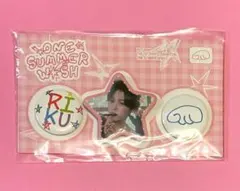 NCTWISH RIKU 缶バッジのみONE SUMMER WISH