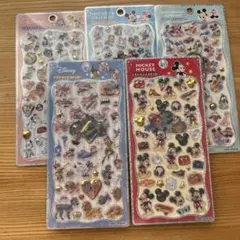 プチドロップステッカー　ディズニー ５枚セット