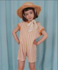 しまむら　softcheese サロペット 100