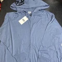 RODEO CROWNS ロゴプリントフード付きトッパーカーディガン