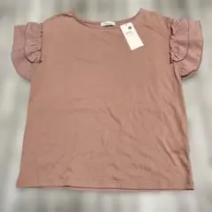 未使用　earth music&ecology ライトピンク Tシャツ F