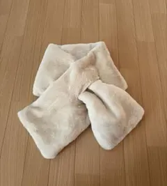 未使用　ファーティペット　アイボリー系