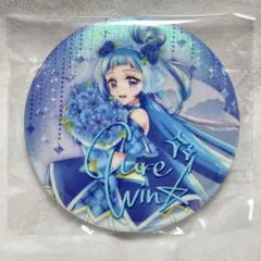 【新品未使用】キュアウインク 感謝祭 缶バッジ キミとアイドルプリキュア サイン