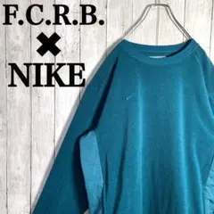 【即完売】ナイキ F.C.R.B. コラボ　刺繍ワンポイント　フリースジャケット