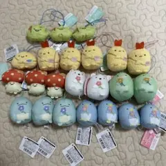 すみっコぐらしマスコット　8種　23個セット