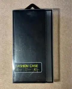 手帳型ケース 黒 シンプルデザイン