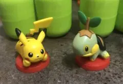 チョコエッグ ポケットモンスター 旅立ちの3匹 ピカチュウ1つ　ナエトル3つ