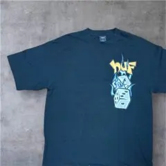 【美品】HUF ハフ ダイス ロゴ Tシャツ M ブラック 黒 サイコロ