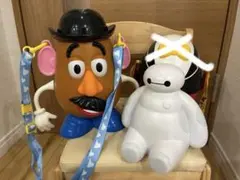 ディズニー ミスターポテトヘッド ポップコーンバケット　ベイマックス小物入れ