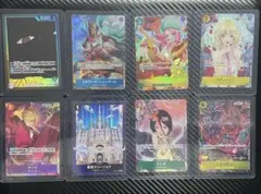 ワンピースカード　パラレル8枚セット