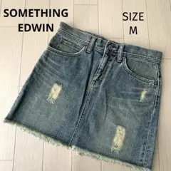 SOMETHING デニム　スカート