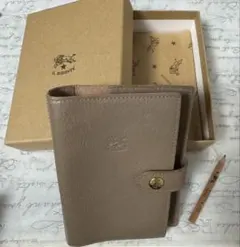 IL BISONTE 노트북 레더 그레이지
