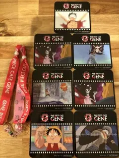 ONE PIECE CAFE GENE コースター ストラップセットのサムネイル