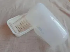 哺乳瓶用消毒・衛生ケース ホワイト