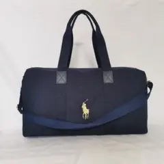 RLB24bl 新品未使用本物 ラルフローレン ノベルティボストンバッグ