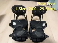 FLOW FIVE LGサイズ スノーボード ビンディング フロー ファイブ
