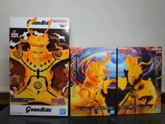 NARUTOナルト疾風伝 フィギュア 3体セット GrandistaGIGO限定