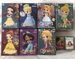 Qposket♡プリンセス9体セット♡ディズニー