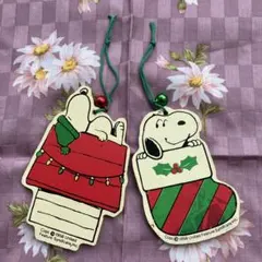 昭和レトロ　スヌーピー　木製ストラップ　難在り　現状渡し