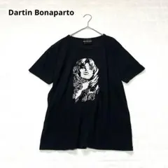 ダルタンボナパルト　半袖Tシャツ　フロントスパンコール　人　顔　ブラック　黒のサムネイル