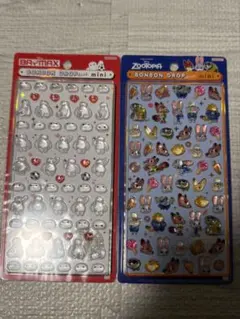 【正規品】ボンボンドロップシール ディズニー 2点セット