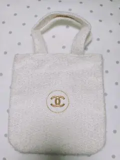 新品未使用 CHANEL シャネル ミニトートバッグ ホワイト ノベルティ