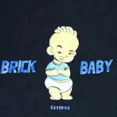 00's BRICK BABY グラフィティTシャツ hiphop T ラップT