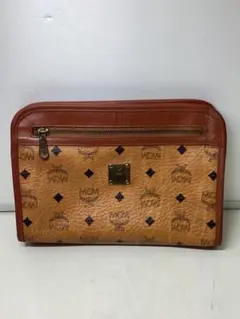 MCM クラッチバッグ モノグラム ブラウン