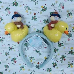 ディズニー　チップとデール　スイスイサマー　カチューシャ