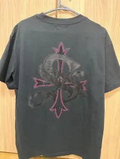 SUPPLIER Tシャツ ブラック ラインストーン ピンクのサムネイル