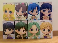 美少女戦士セーラームーン Qposket プリンセス Aカラー8体セット