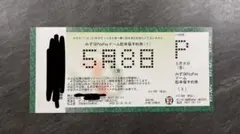 5/8 みずほPayPayドーム 駐車場券のサムネイル