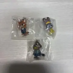 ズートピア めじるしアクセサリー ニック ジュディ ニブルス 3種セット