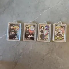 鬼滅の刃 コミックキーホルダー 4個セット