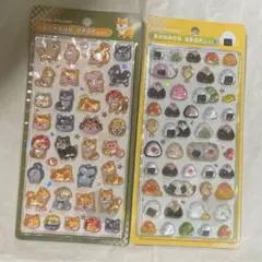 つ*ぅ様 【正規品】ボンボンドロップシール　和柄　クーリア　犬　おにぎり
