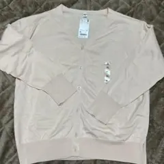 UNIQLO UVカットスーピマコットンVネック カーディガン