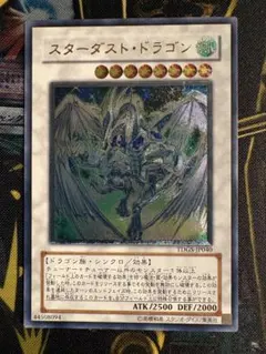 遊戯王 スターダスト・ドラゴン レリーフ psa8 PSA8】遊戯王 スターダストドラゴン 旧レリーフ - メルカリ