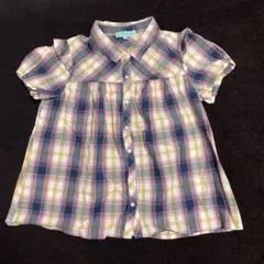 リンジィ 【L/160】チェックブラック