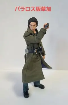 フィギュアーツ、figmaなどに1/12ミリタリーコート/カーキのサムネイル