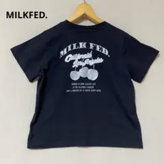 新品　MILKFED. ミルクフェド　GLITTER CHERRY TEE Sのサムネイル