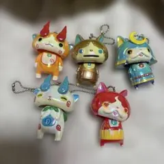 妖怪ウォッチ ぷらぷらキーチェーンフィギュア 5体セット