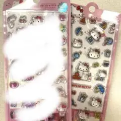 ハローキティボンボンドロップシール