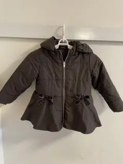 petit main ブラウン中綿コート