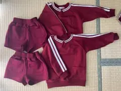 【100.120】幼稚園体操服上下セット6枚